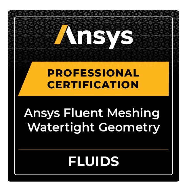 Ansys Professional Certification: Ansys CFX Meshing Watertight Geometry Workflow
